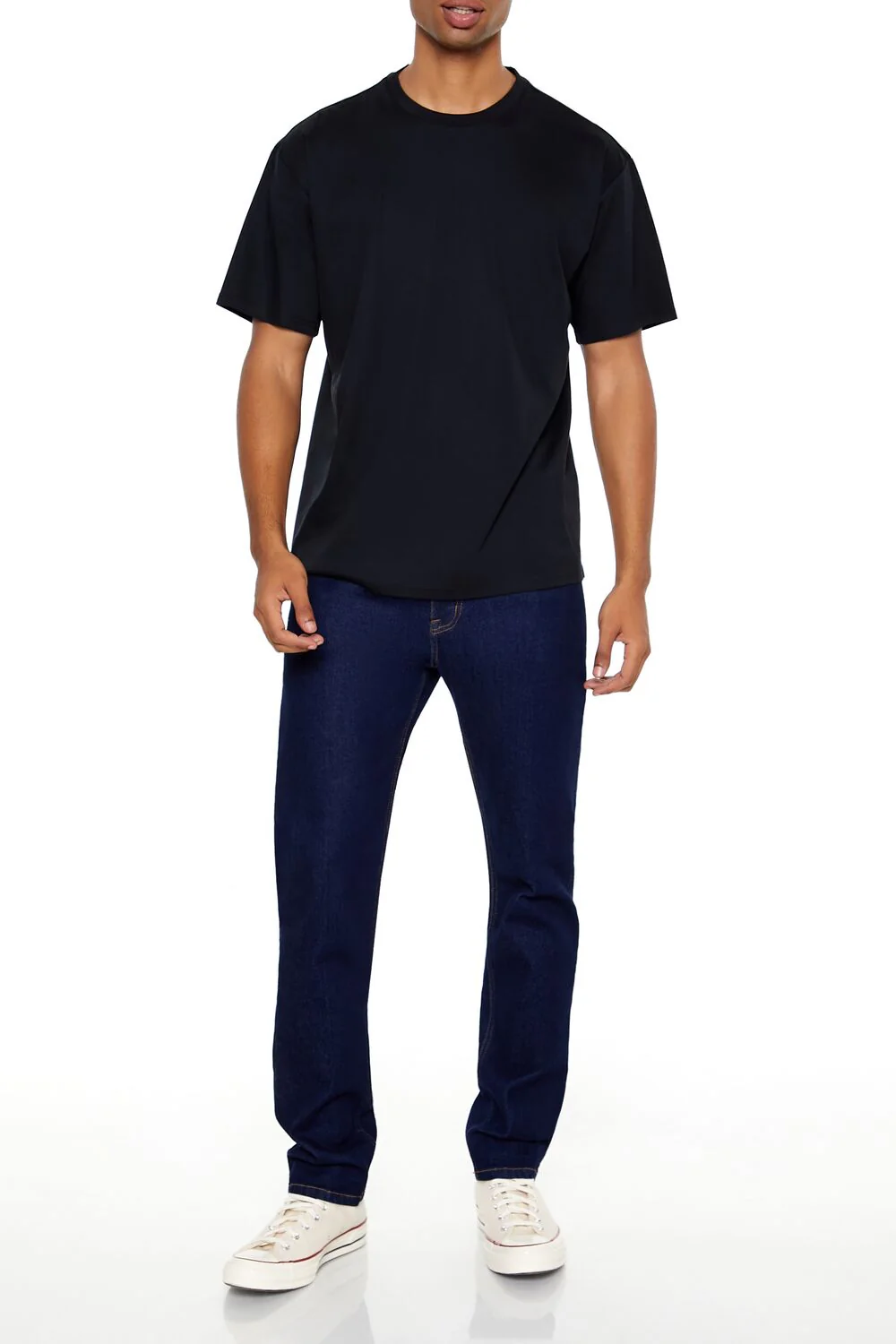 Supima-Blend Cotton Crew Tee - Image 2