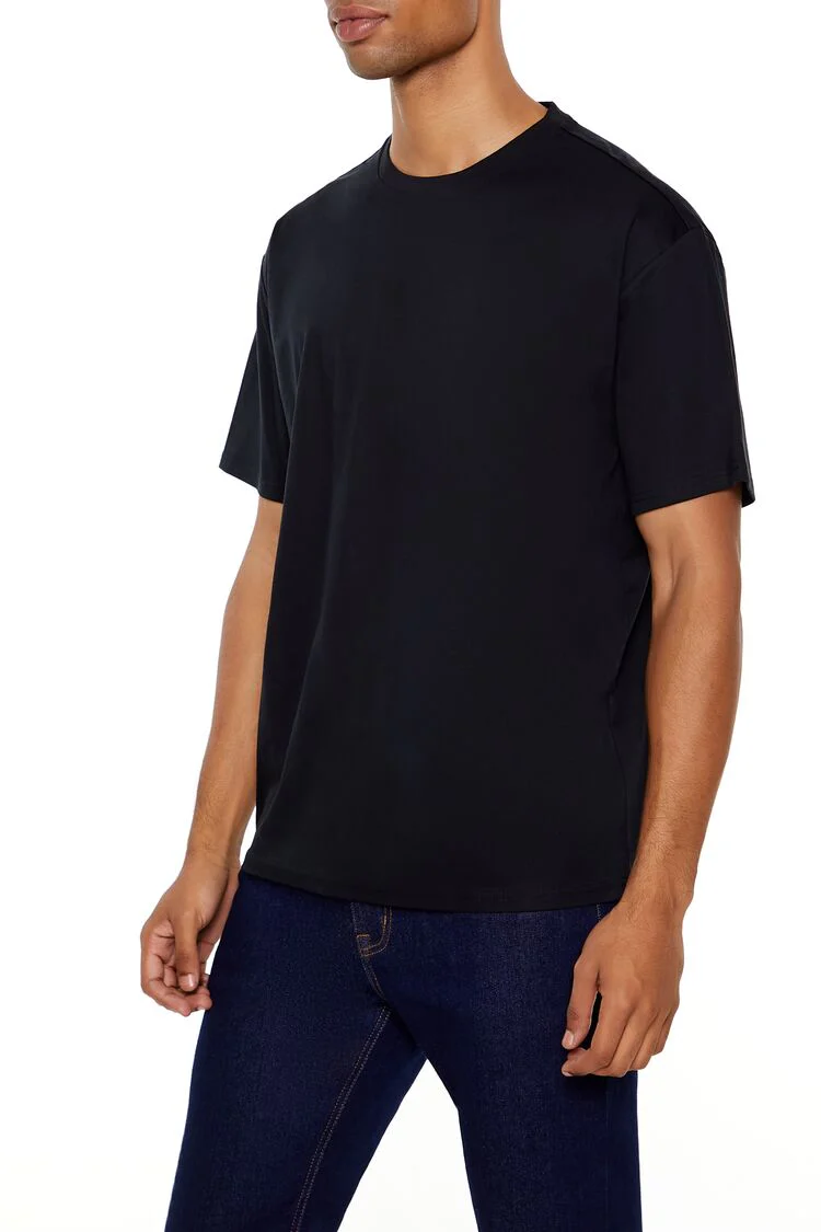 Supima-Blend Cotton Crew Tee - Image 4