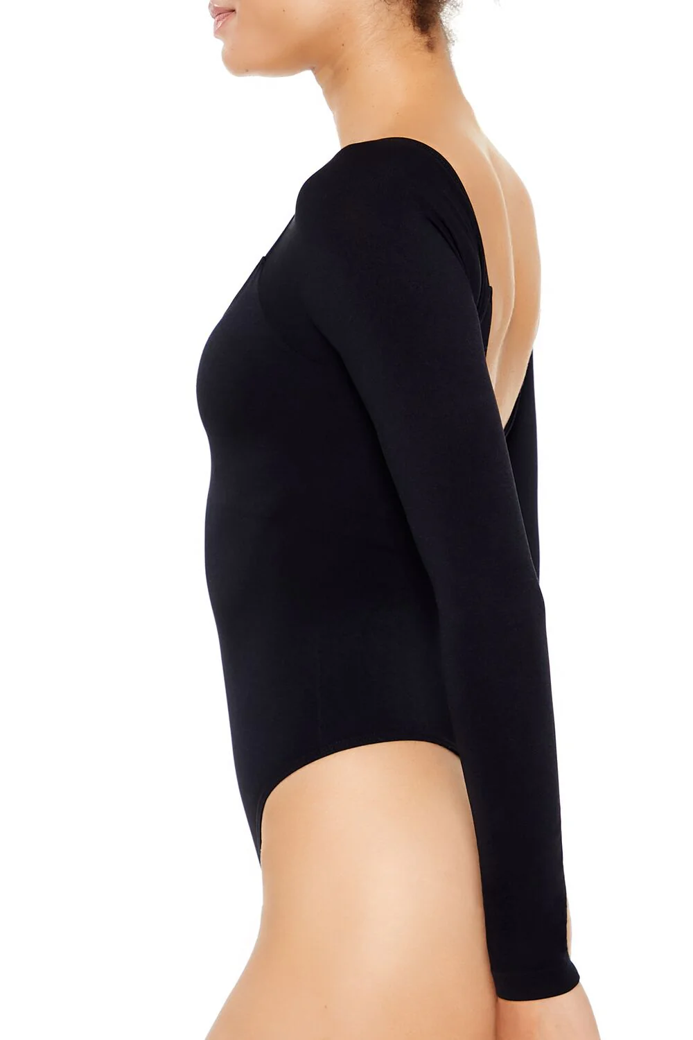Seamless Open-Back Thong Bodysuit - Image 3