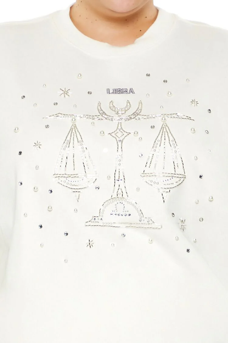 Plus Size Beaded Libra Pullover - Image 3