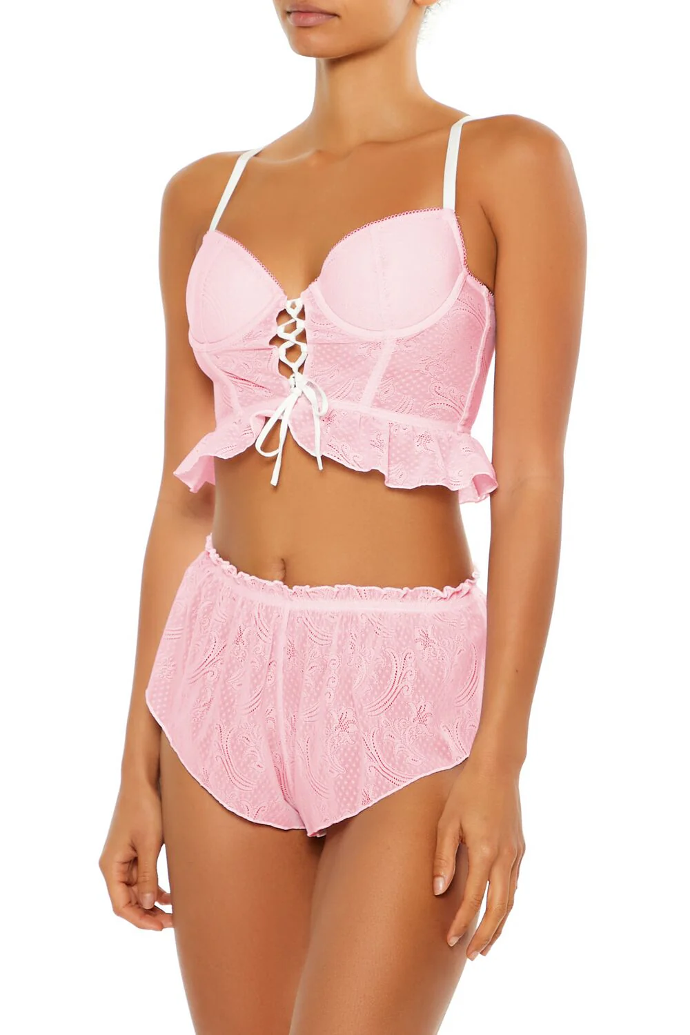 Ruffle Mid-Rise Shortie Panties - Image 4