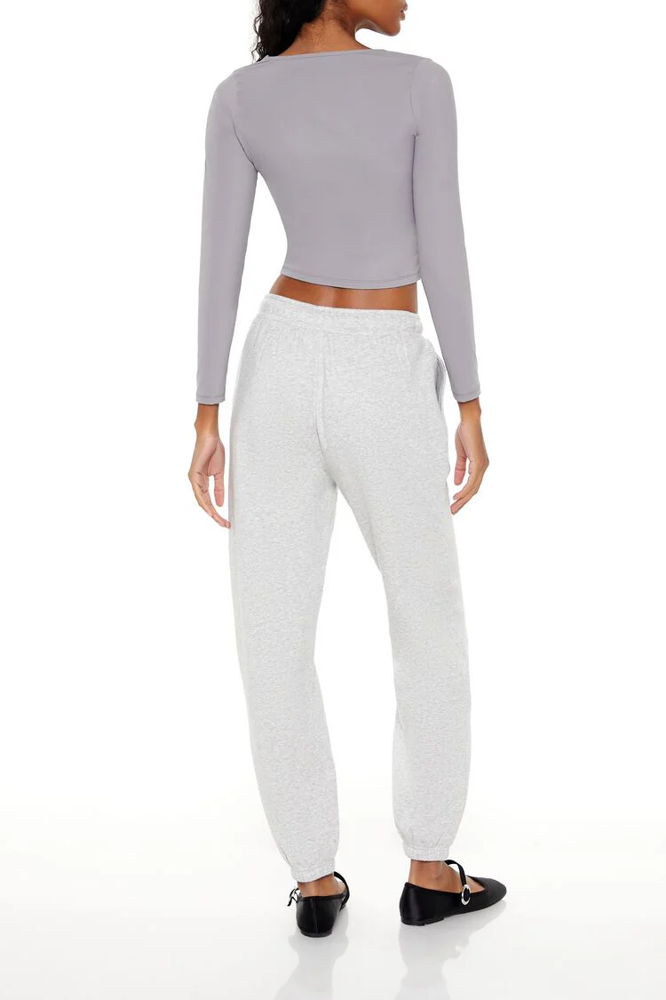 Fleece Drawstring Joggers - Image 14