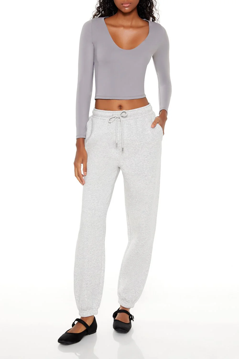 Fleece Drawstring Joggers - Image 16