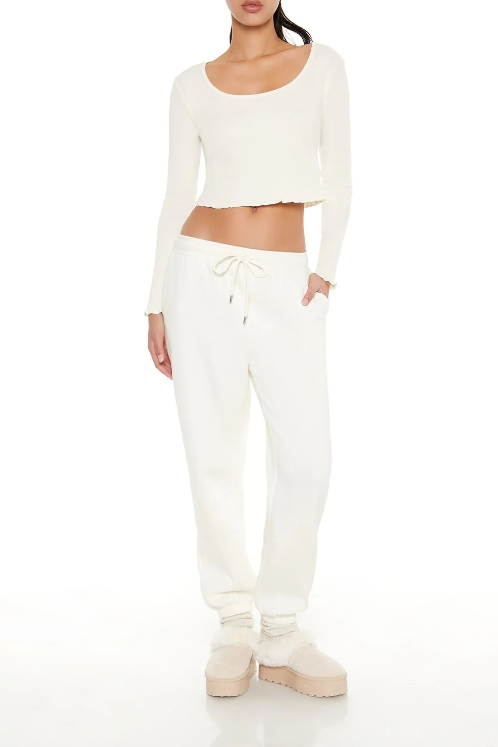 Fleece Drawstring Joggers - Image 6