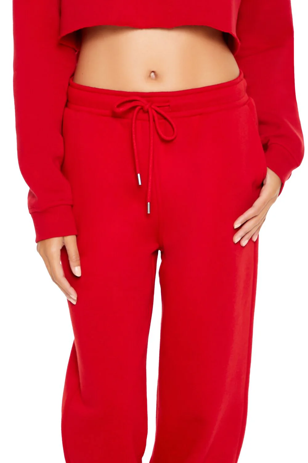 Fleece Mid-Rise Joggers - Image 10