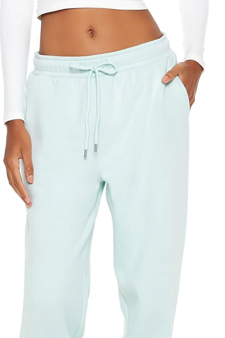 Fleece Mid-Rise Joggers - Image 15