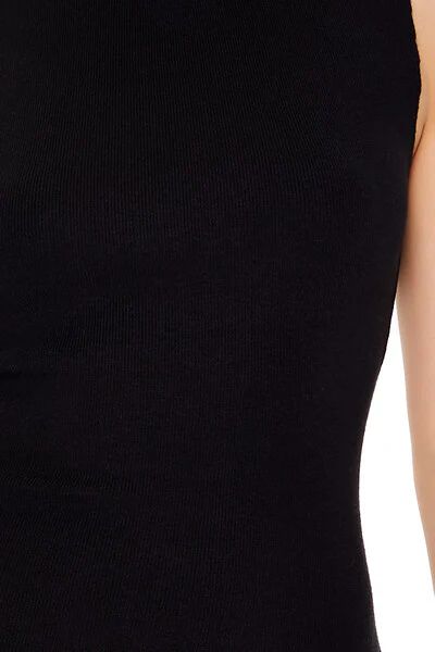 Bodycon Mini Sweater Dress - Image 5