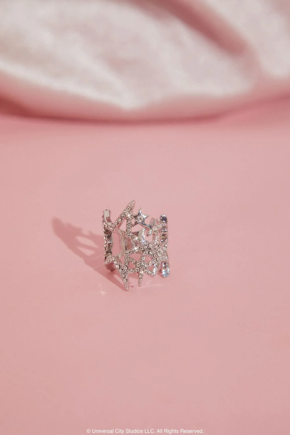 Wicked Rhinestone Cocktail Ring - Image 2