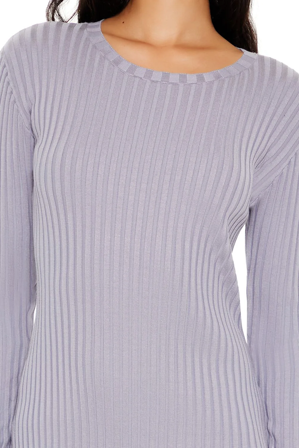 Bodycon Midi Sweater Dress - Image 10