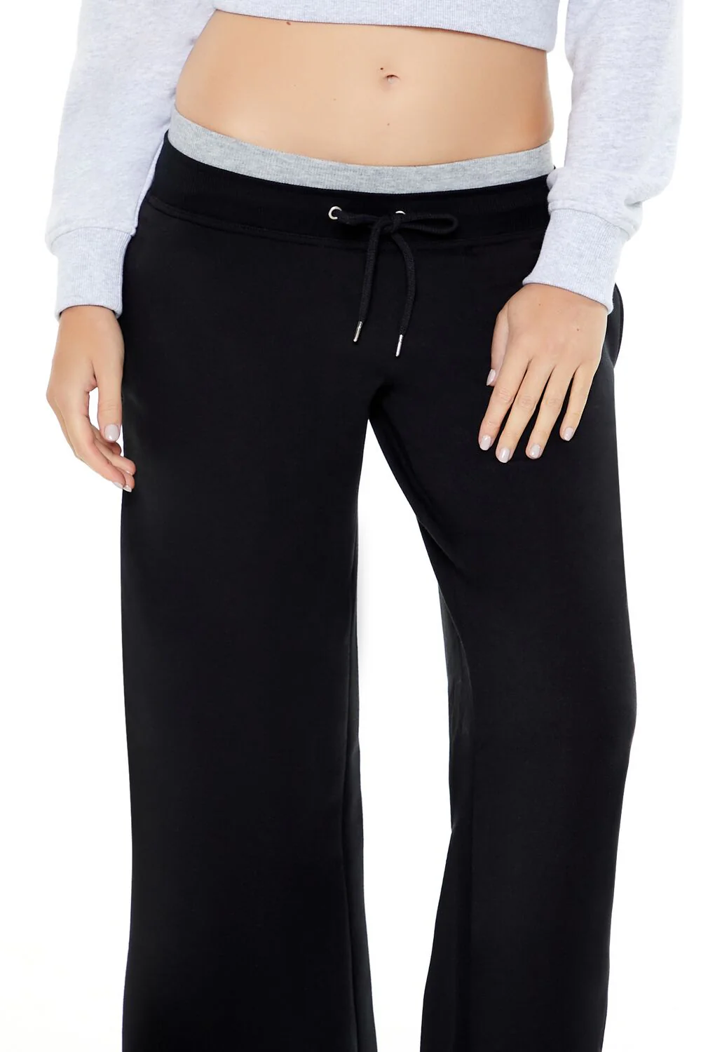 Layered Drawstring Sweatpants - Image 5