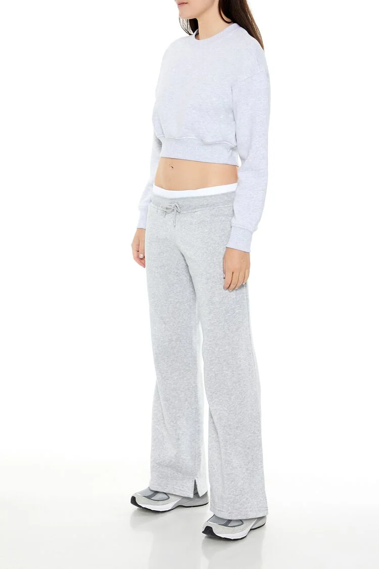 Layered Drawstring Sweatpants - Image 8