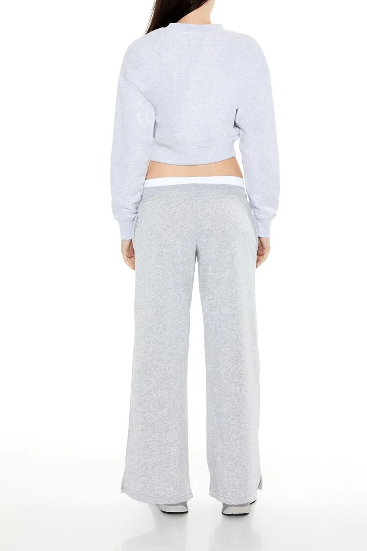 Layered Drawstring Sweatpants - Image 9