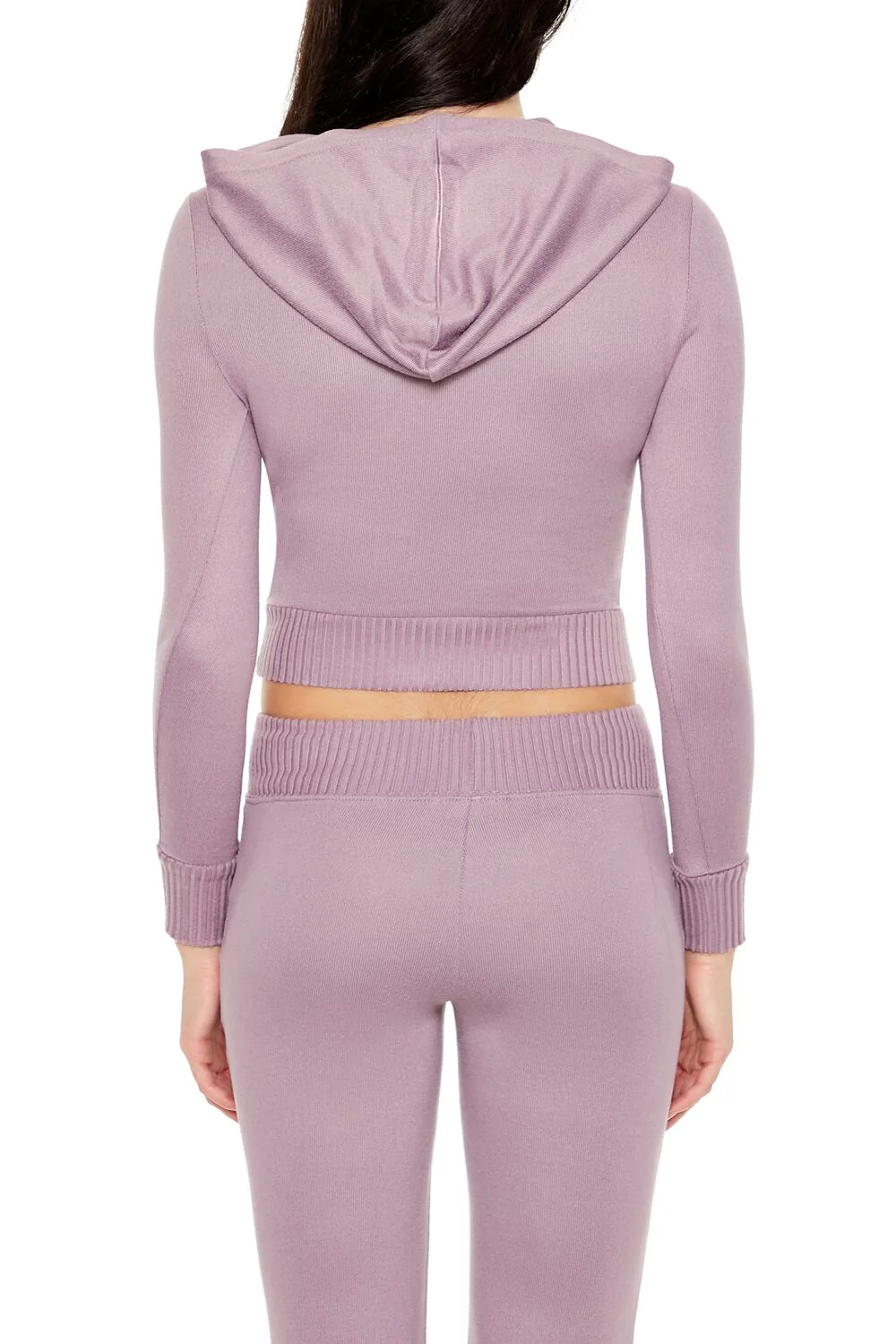 Cropped Fleece Hoodie - Image 5