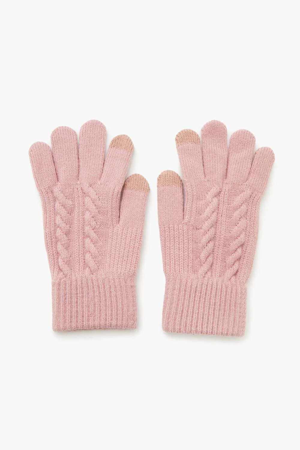 Cable Knit Gloves - Image 6