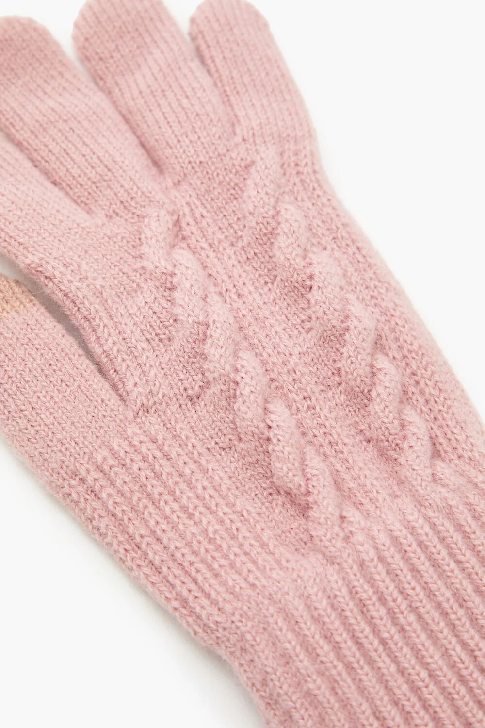 Cable Knit Gloves - Image 8