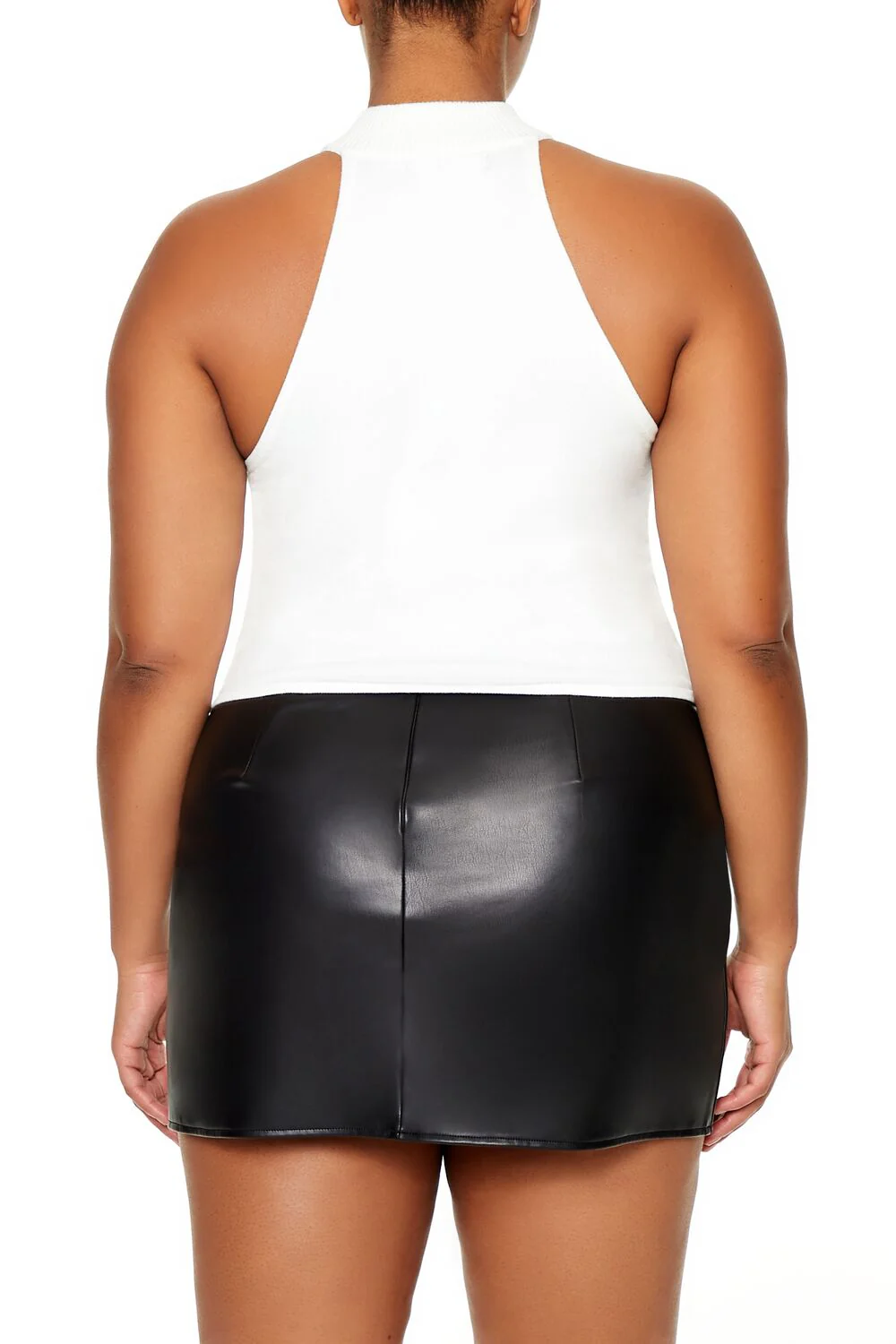 Plus Size Rhinestone-Trim Tank Top - Image 5