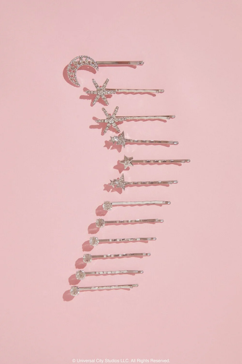 Wicked Moon & Stars Bobby Pins Set - 12 pack - Image 2