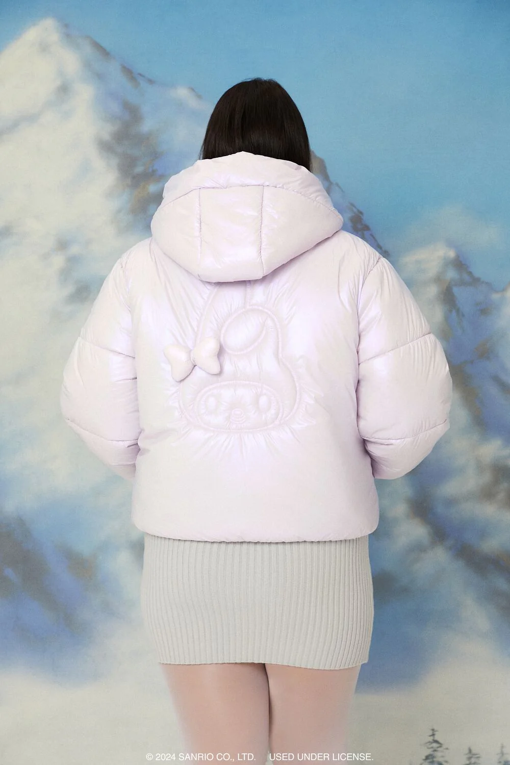 Plus Size My Melody Puffer Jacket - Image 5