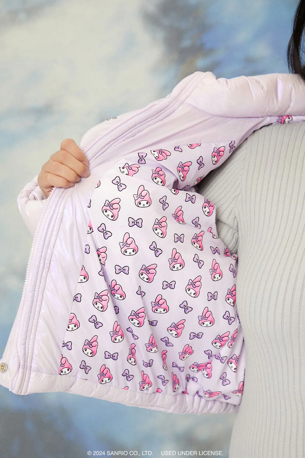 Plus Size My Melody Puffer Jacket - Image 7