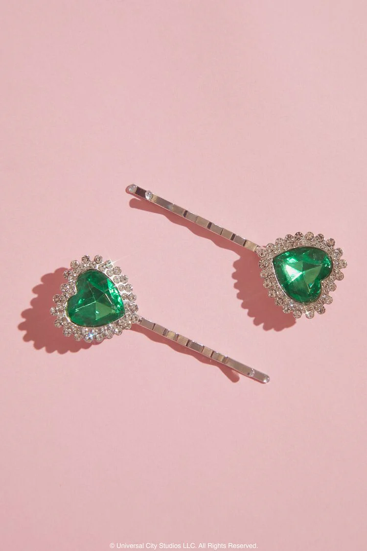 Wicked Heart Bobby Pins Set - Image 3