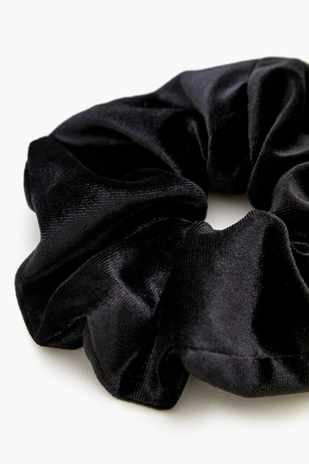 Ruched Velvet Hair Scrunchie - Image 3