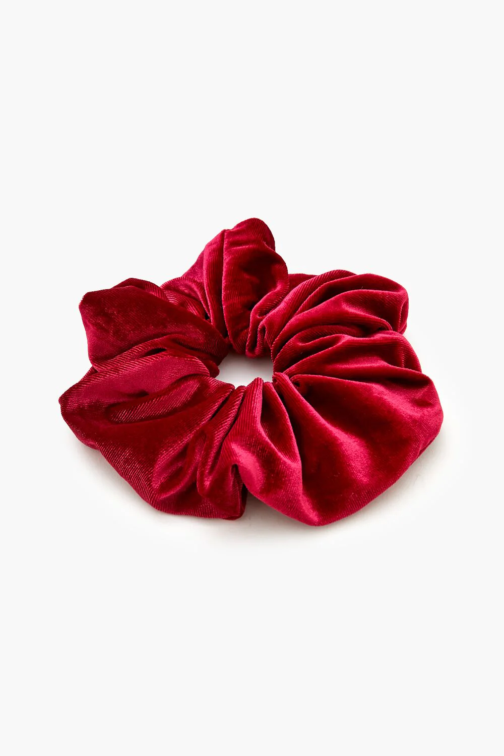 Ruched Velvet Hair Scrunchie - Image 5