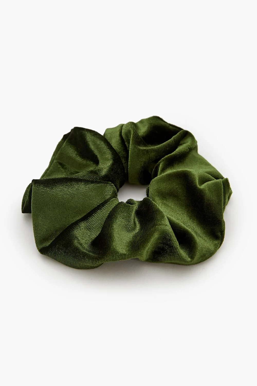 Ruched Velvet Hair Scrunchie - Image 8