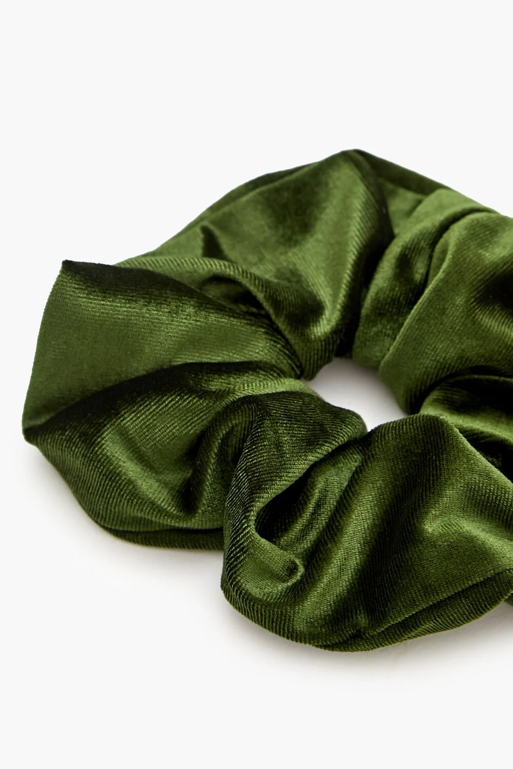 Ruched Velvet Hair Scrunchie - Image 9