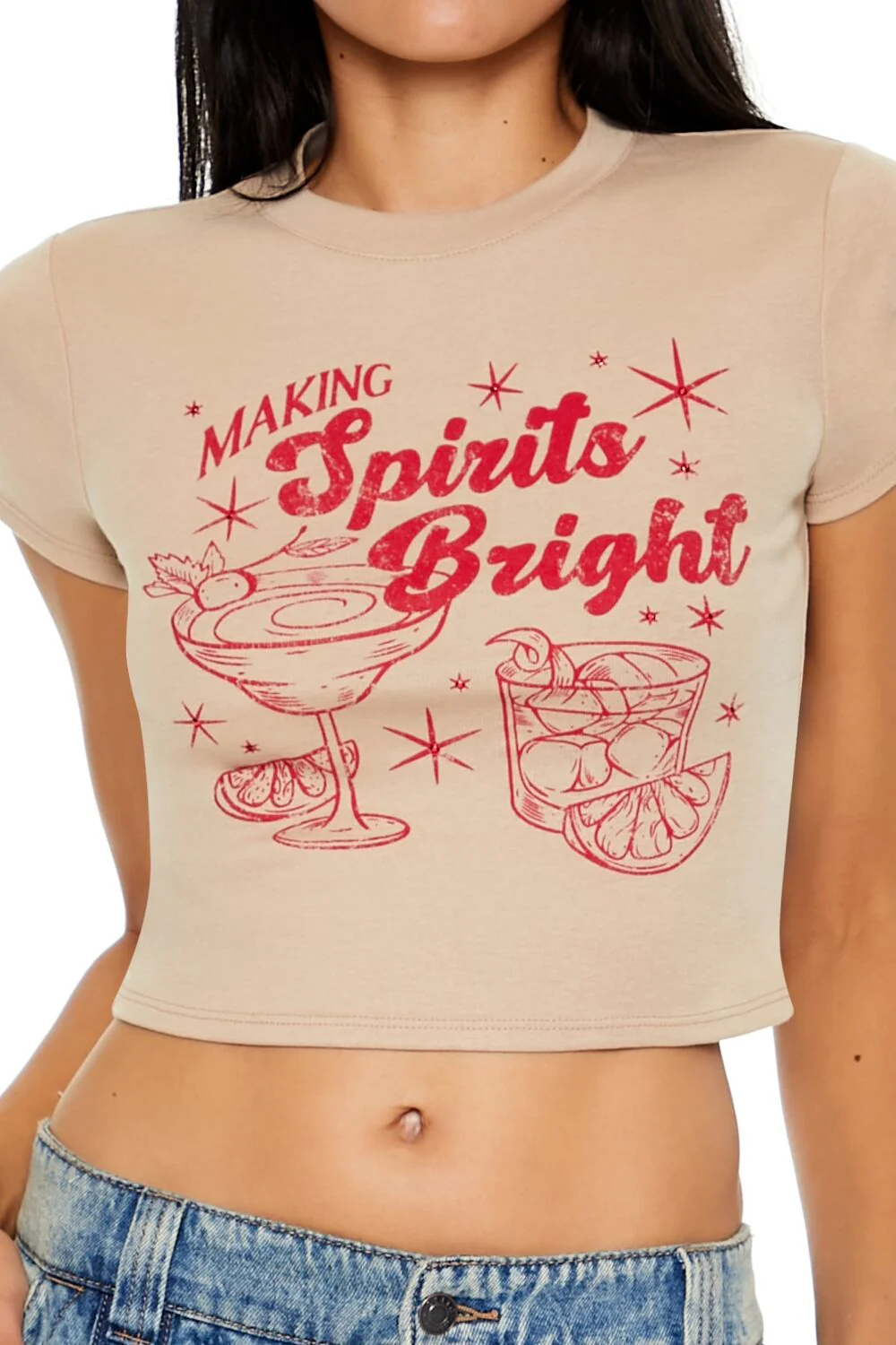 Making Spirits Bright Baby Tee - Image 3