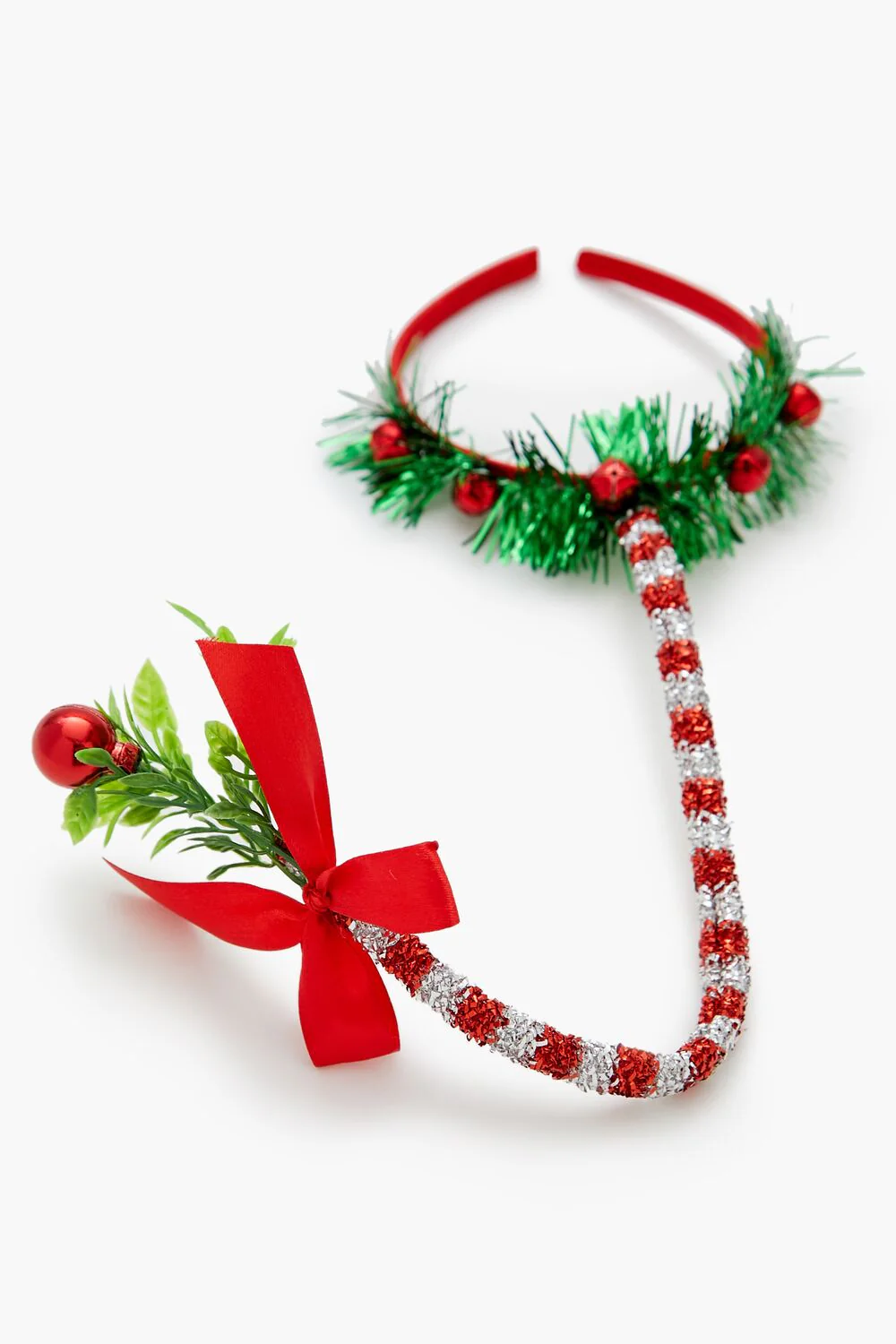 Tinsel Mistletoe Headband - Image 3