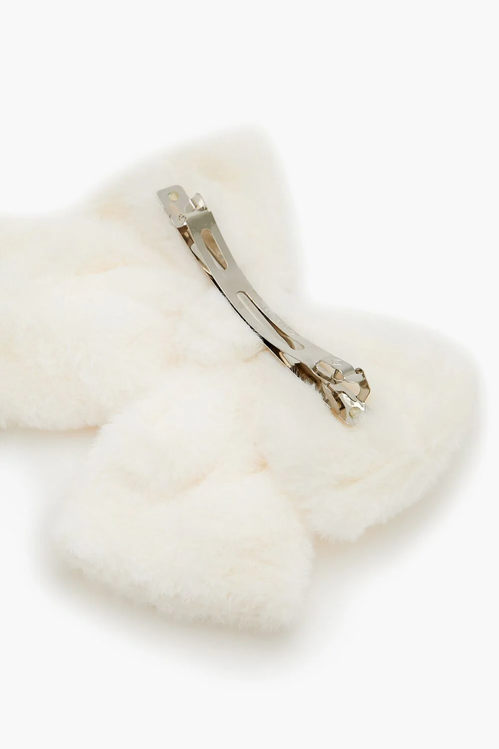 Plush Bow Hair Barrette - Image 4