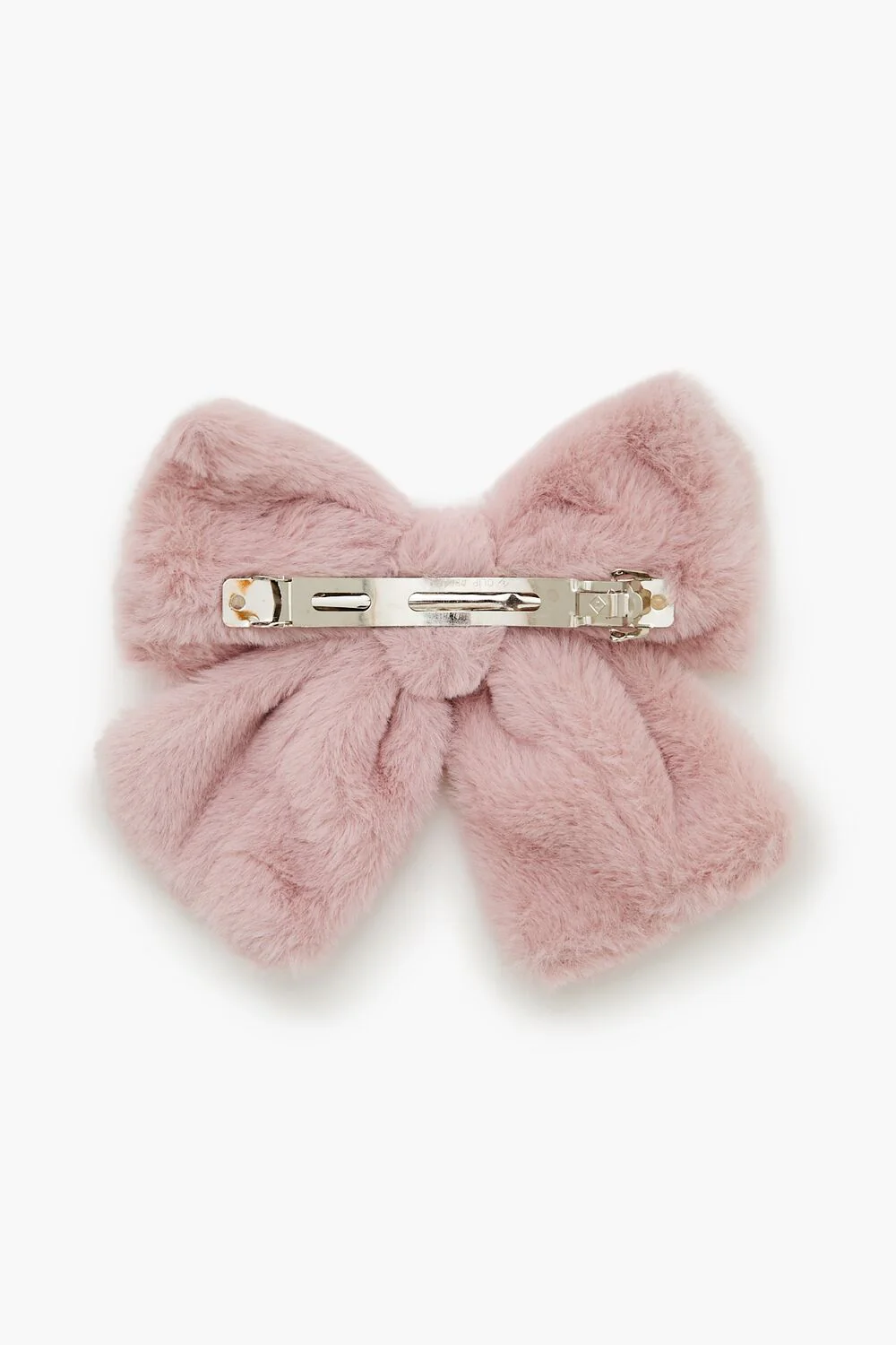 Plush Bow Hair Barrette - Image 6