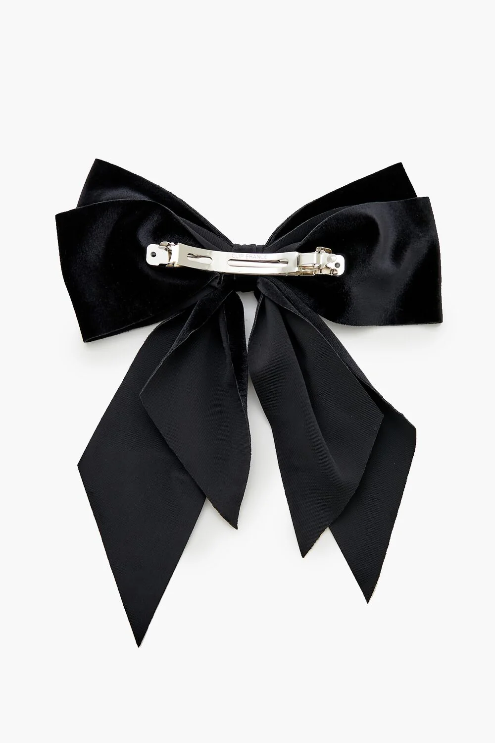 Oversized Bow Hair Barrette - Image 2