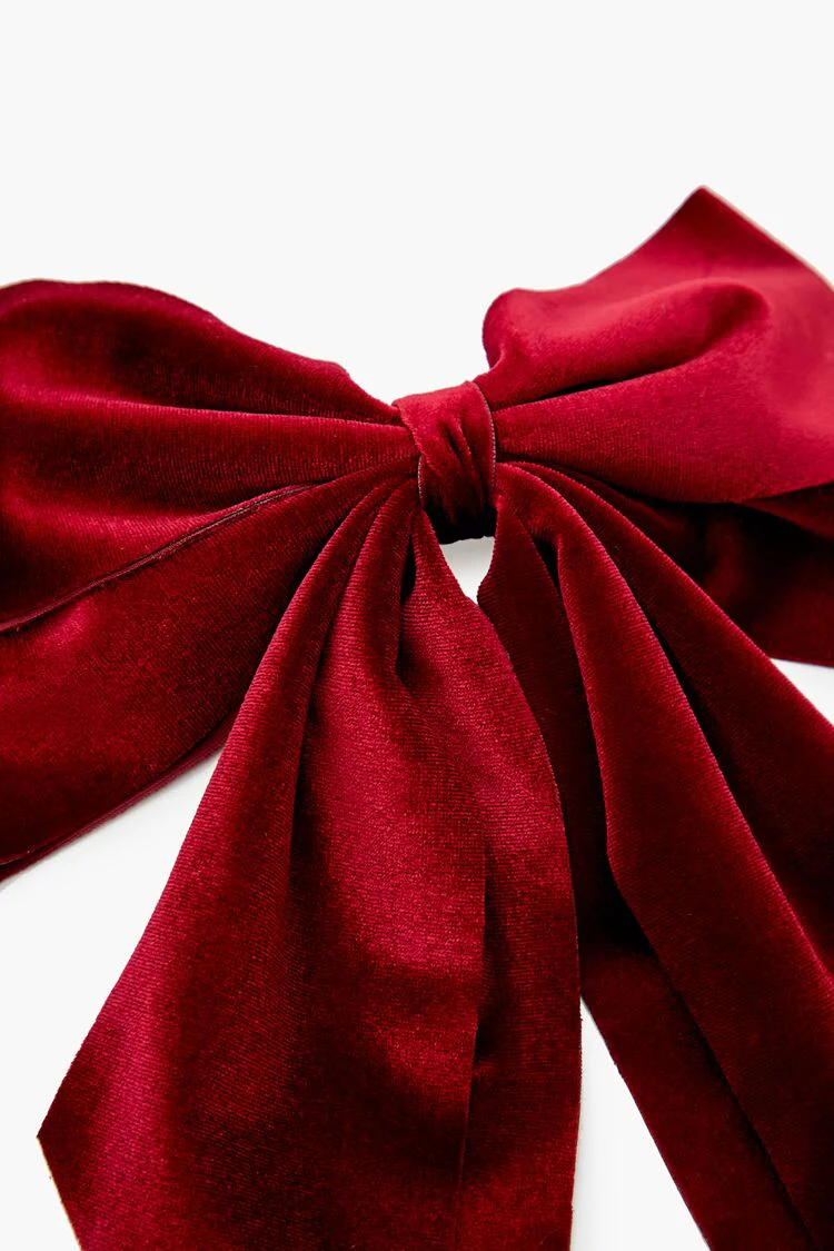 Oversized Bow Hair Barrette - Image 7