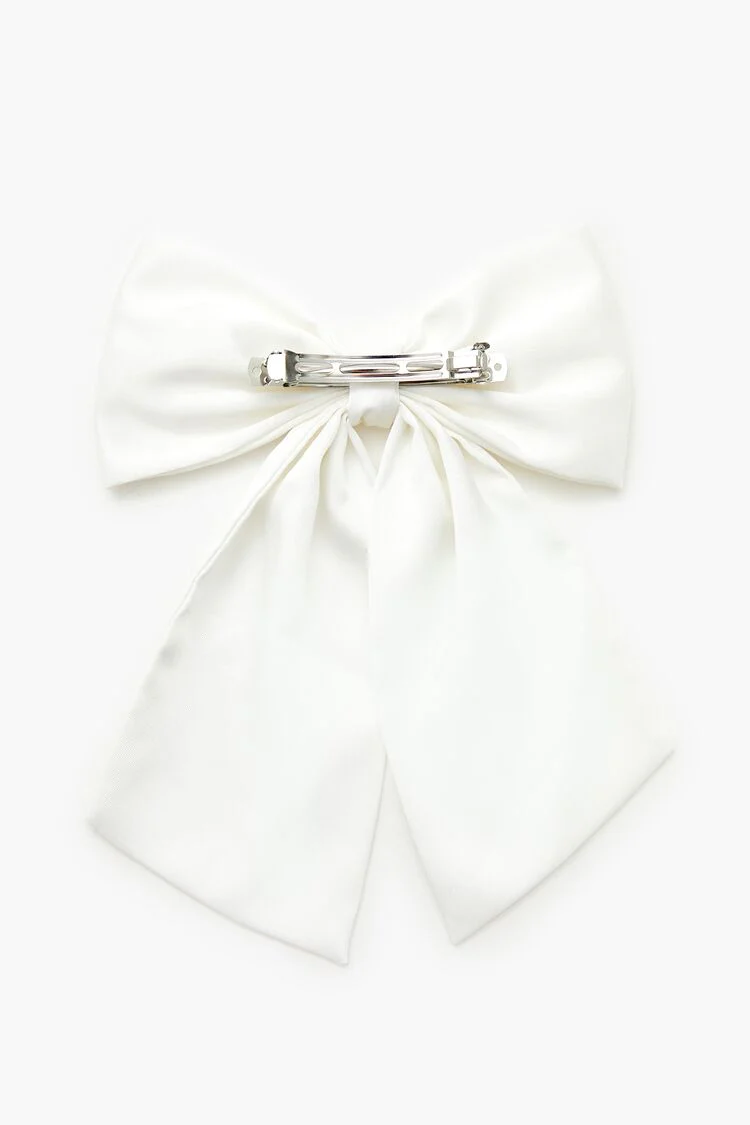 Oversized Bow Hair Barrette - Image 2