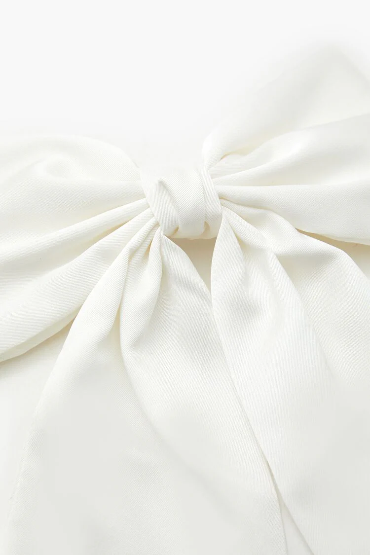 Oversized Bow Hair Barrette - Image 3