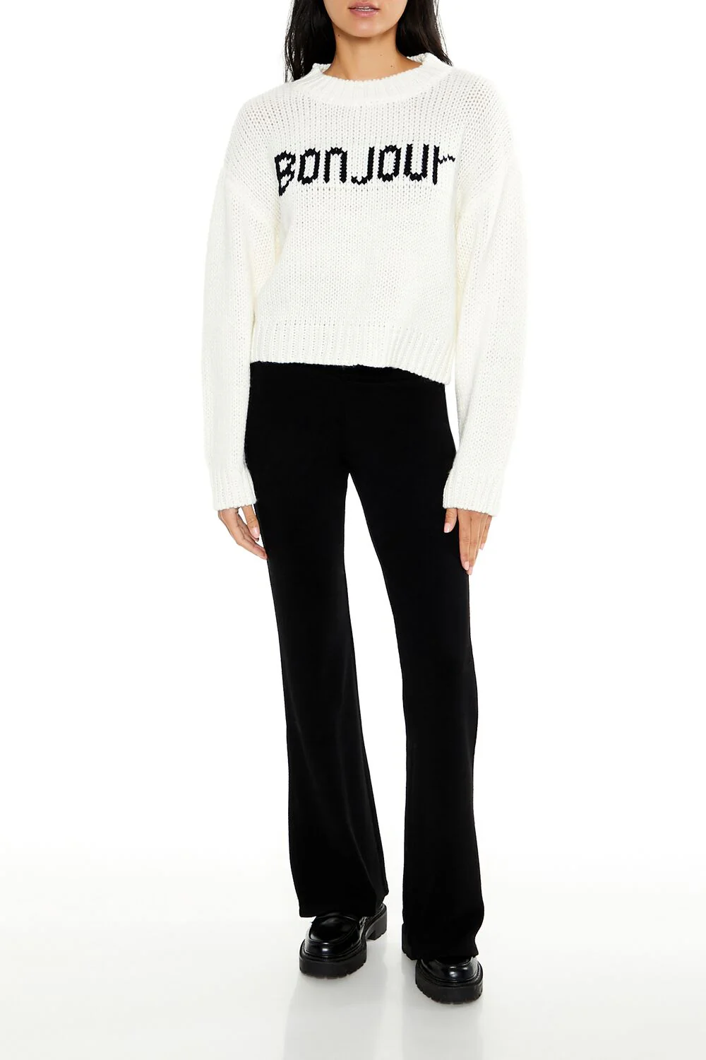 Bonjour Drop-Sleeve Sweater - Image 2