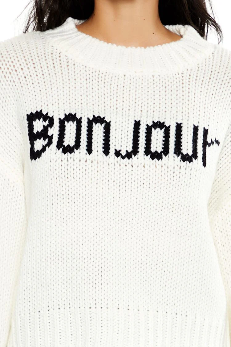 Bonjour Drop-Sleeve Sweater - Image 3