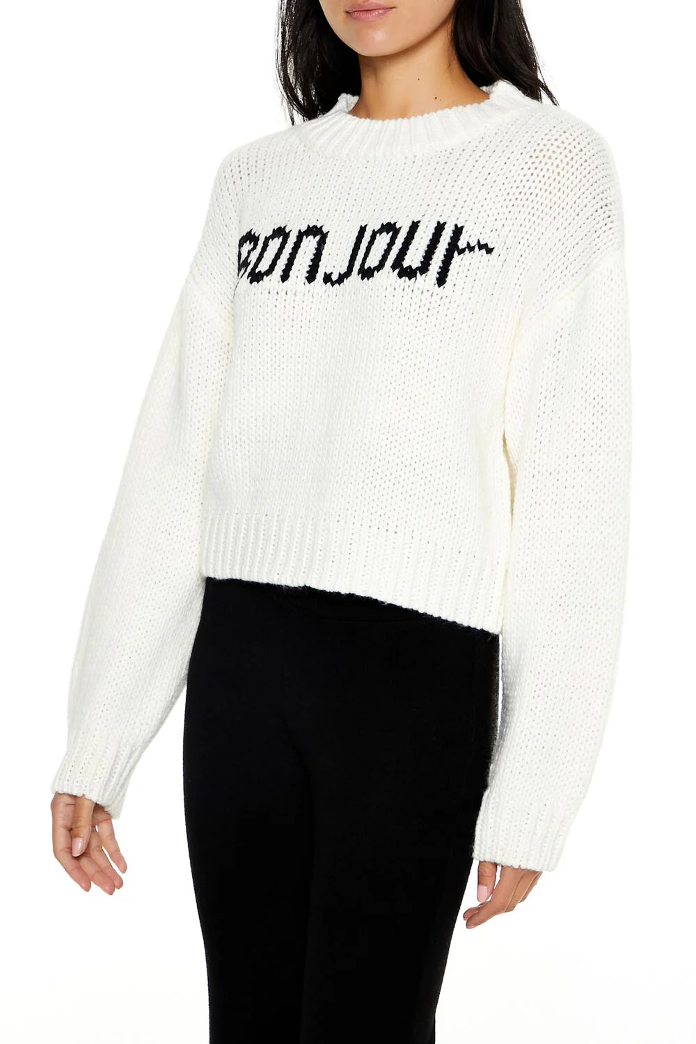 Bonjour Drop-Sleeve Sweater - Image 4
