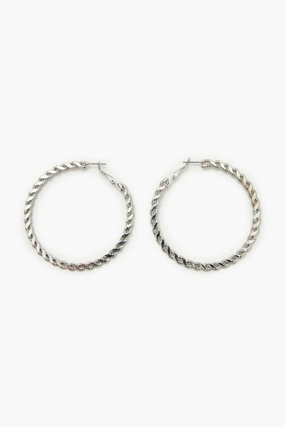 Twisted Hoop Earrings - Image 6