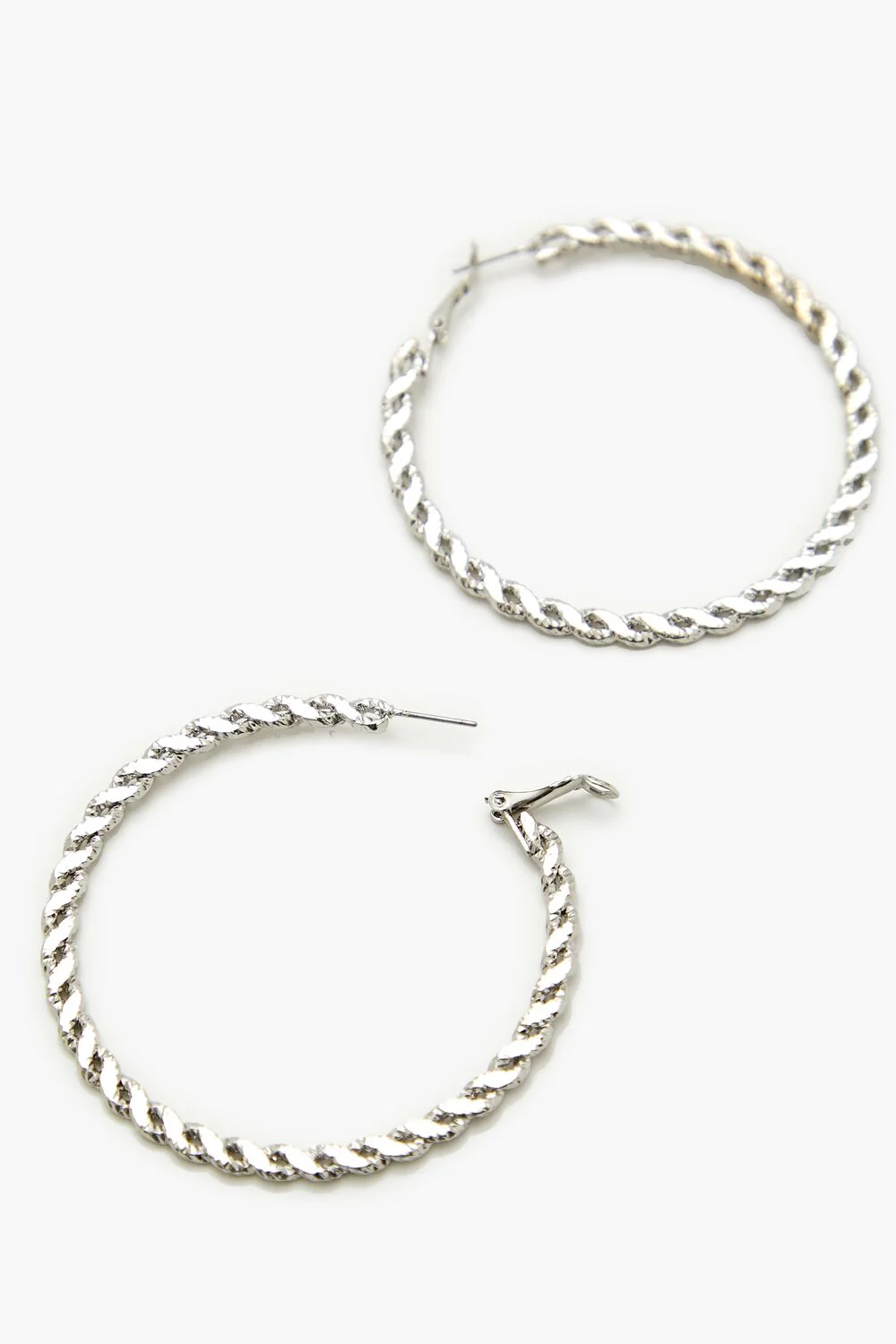 Twisted Hoop Earrings - Image 8