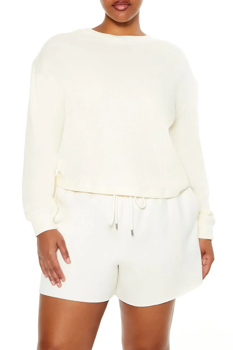 Plus Size Thermal Long-Sleeve Top - Image 5