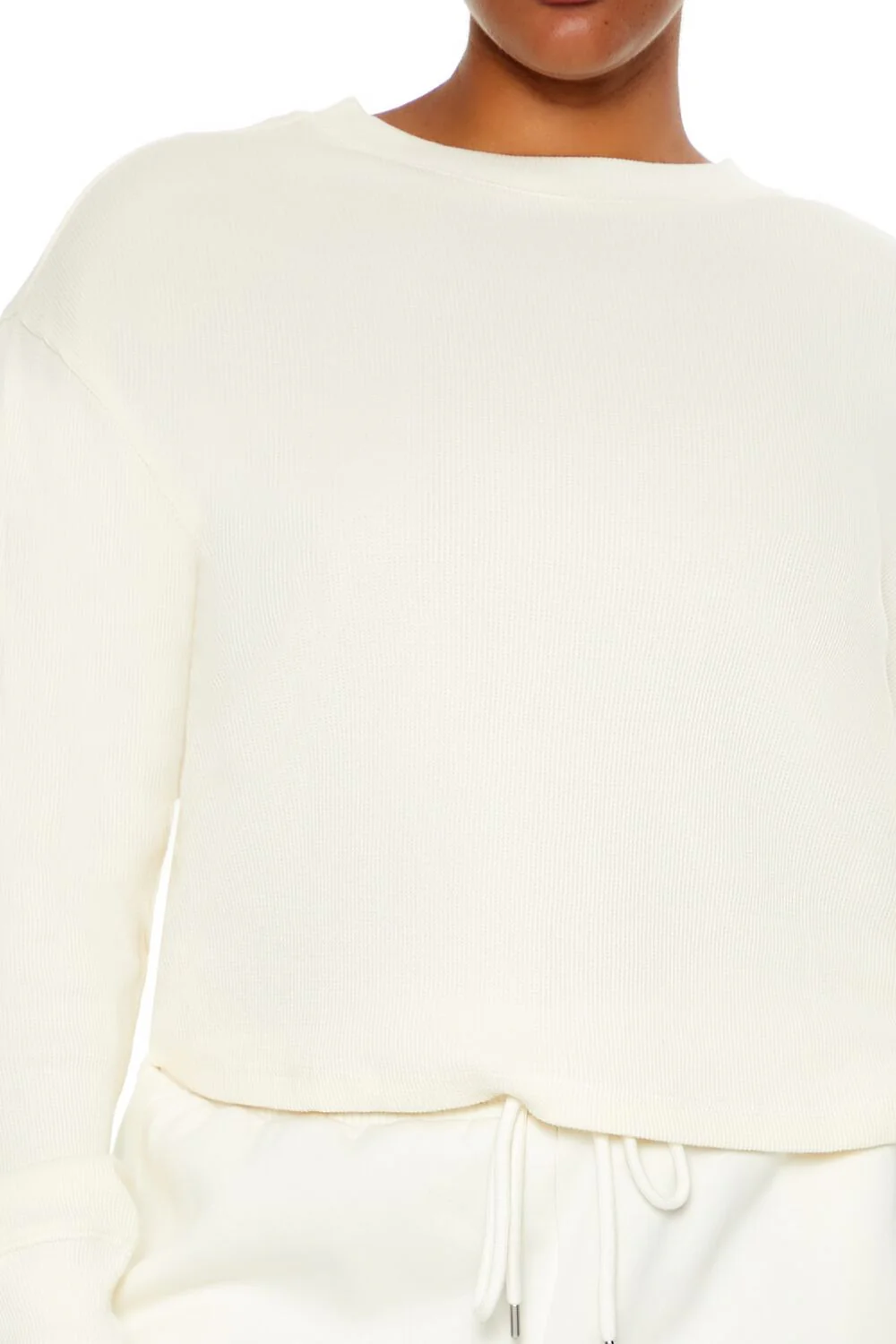 Plus Size Thermal Long-Sleeve Top - Image 7