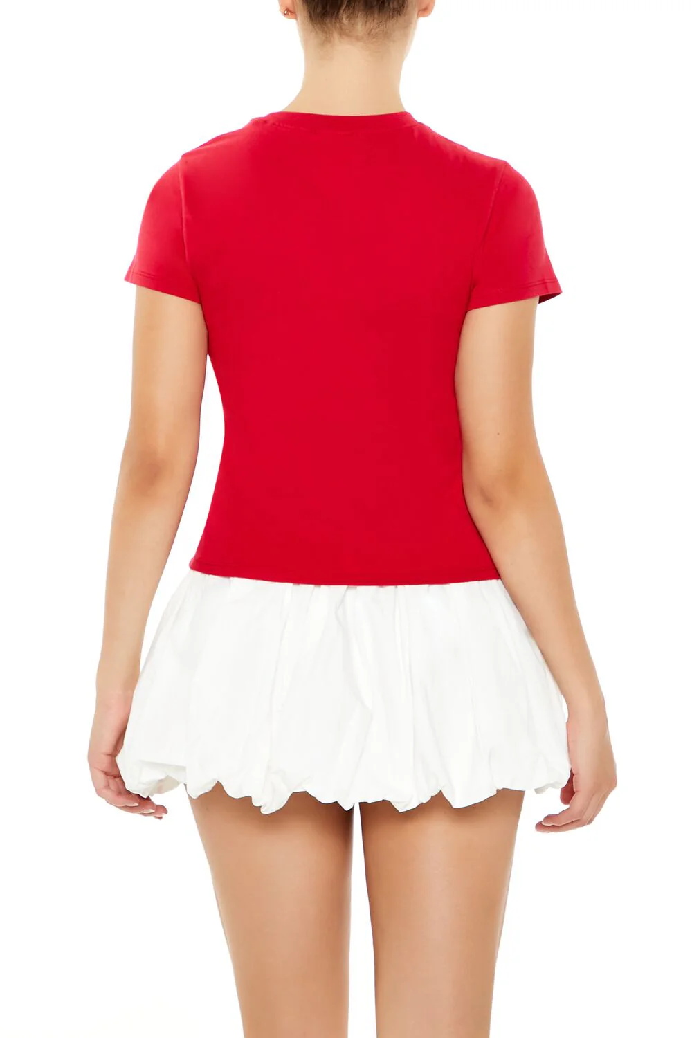 Nonsense Bow Graphic Baby Tee - Image 5