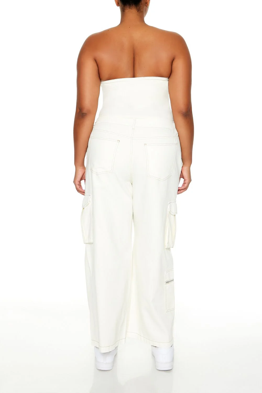 Plus Size High-Rise Cargo Pants - Image 4