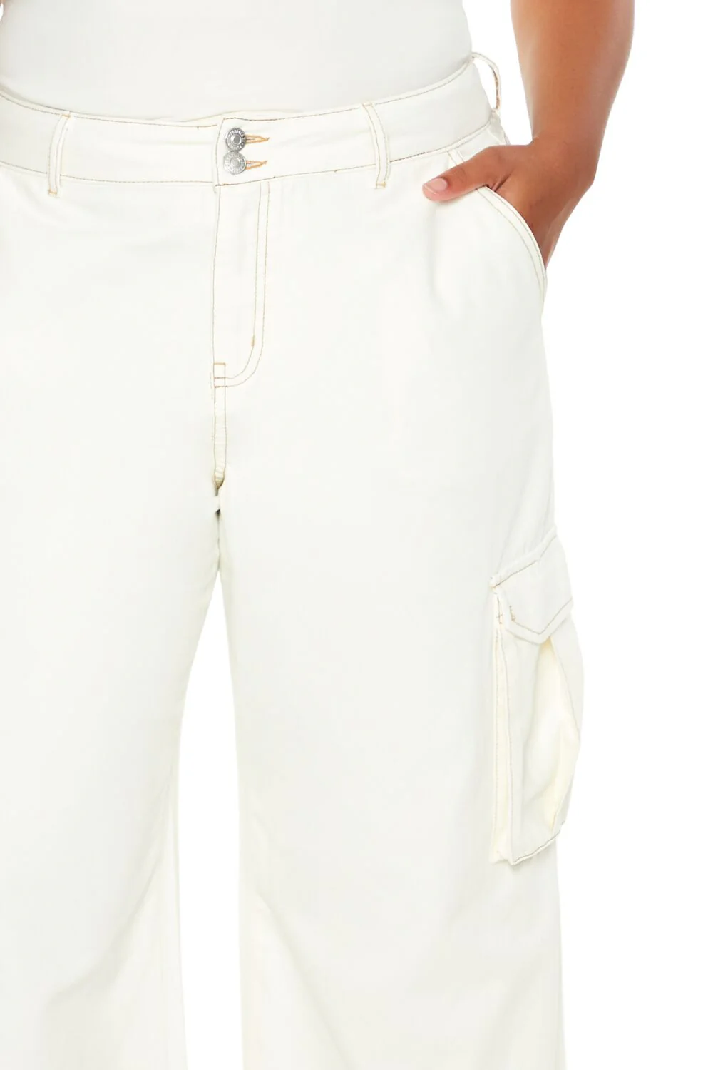Plus Size High-Rise Cargo Pants - Image 5