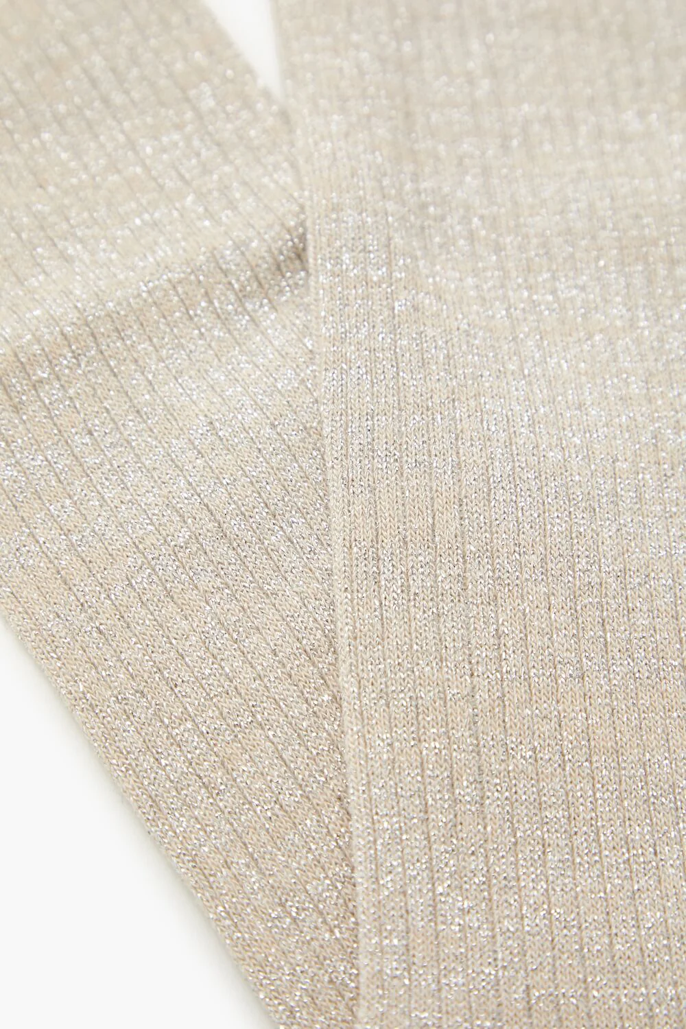 Ribbed Lettuce-Edge Crew Socks - Image 3