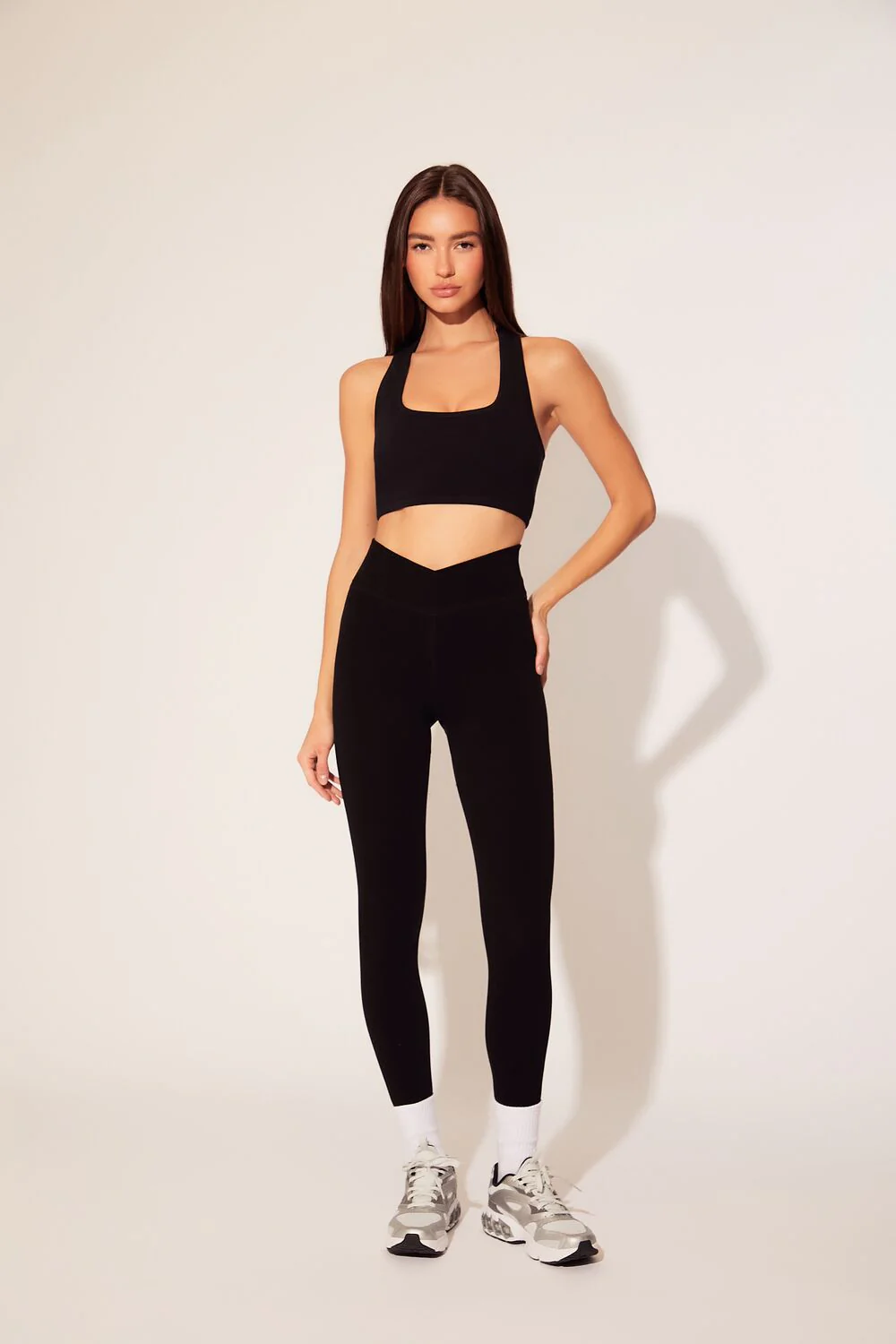 Seamless Racerback Sports Bra - Image 3