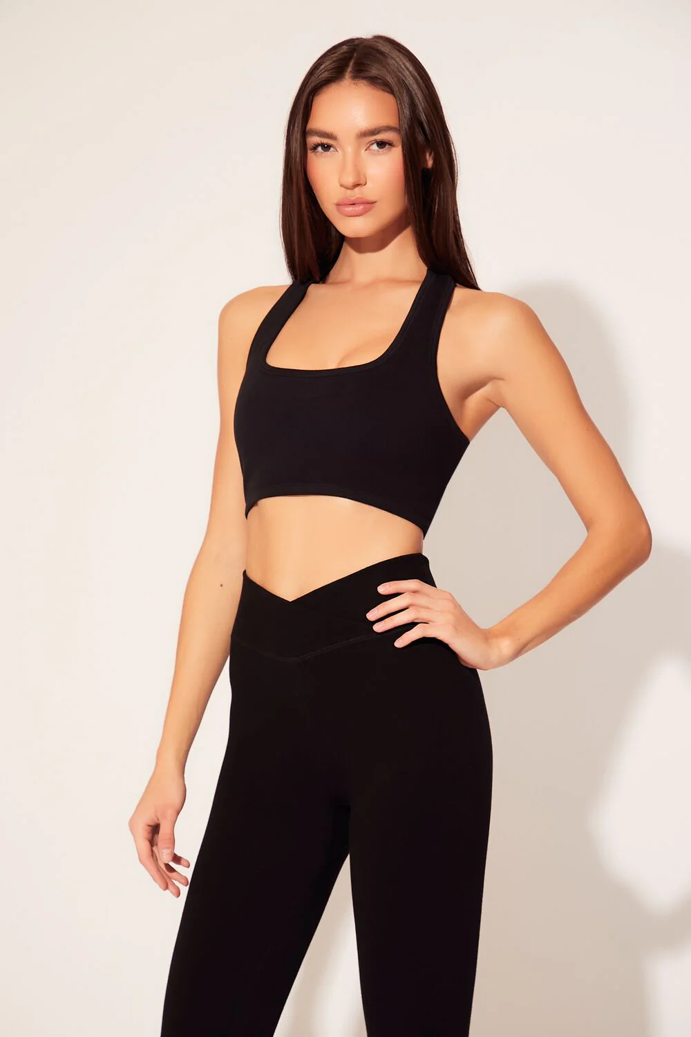 Seamless Racerback Sports Bra - Image 5