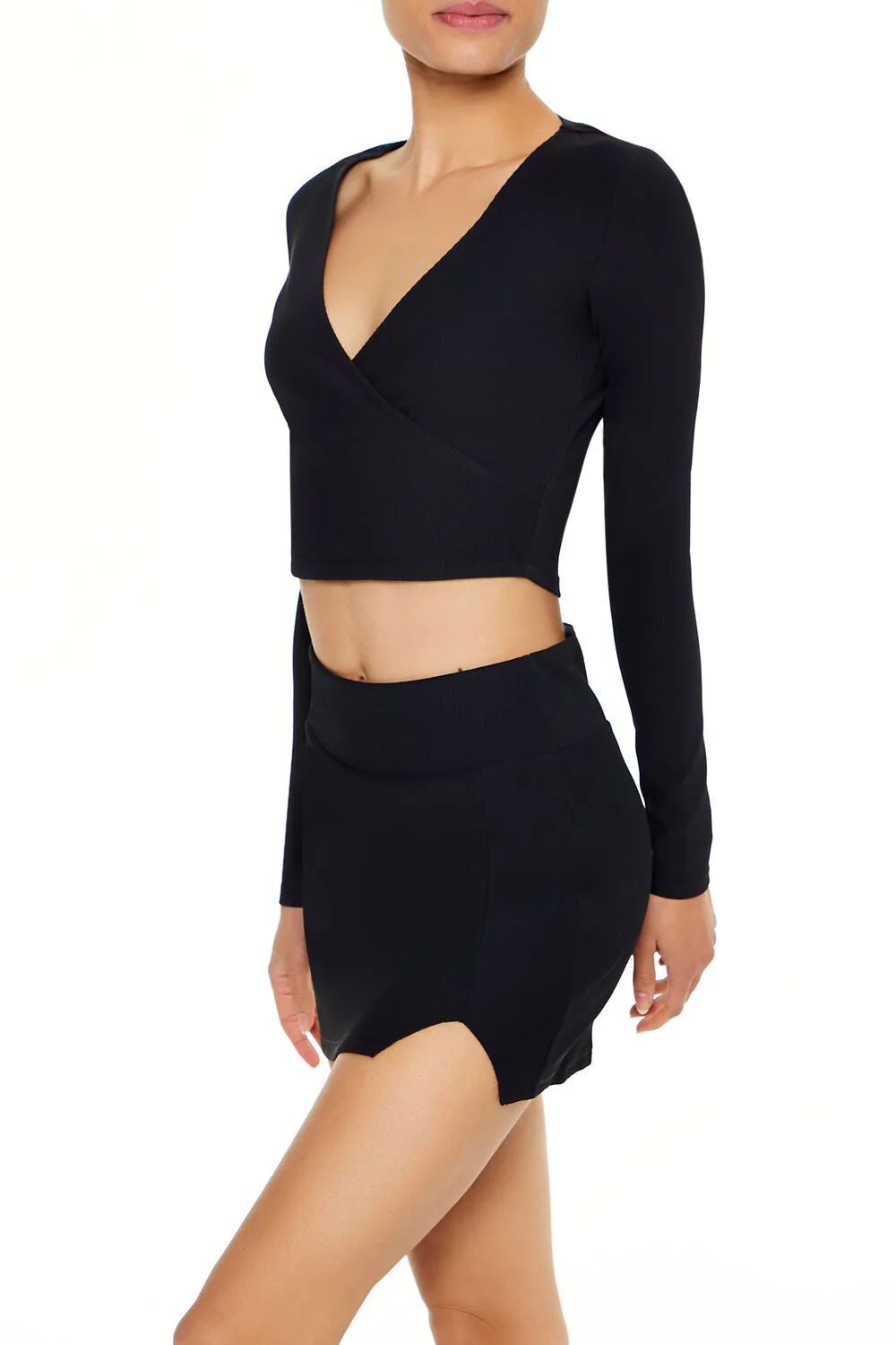 Active Crossover Crop Top - Image 3